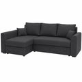 Moderne Ecksofa Paul mit Bettkasten und Schlaffunktion, 240 cm x 140 cm x 85 cm
