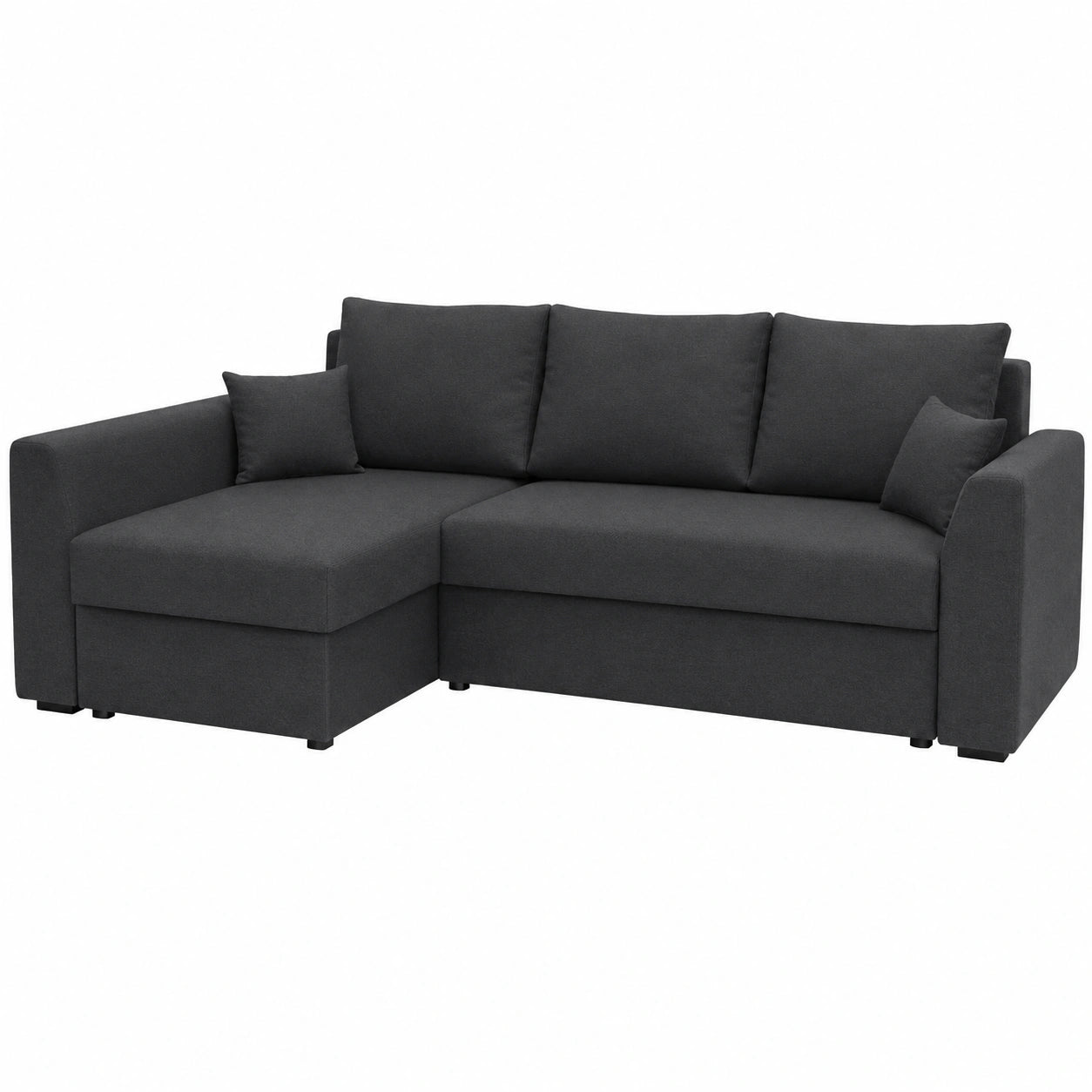 Moderne Ecksofa Paul mit Bettkasten und Schlaffunktion, 240 cm x 140 cm x 85 cm