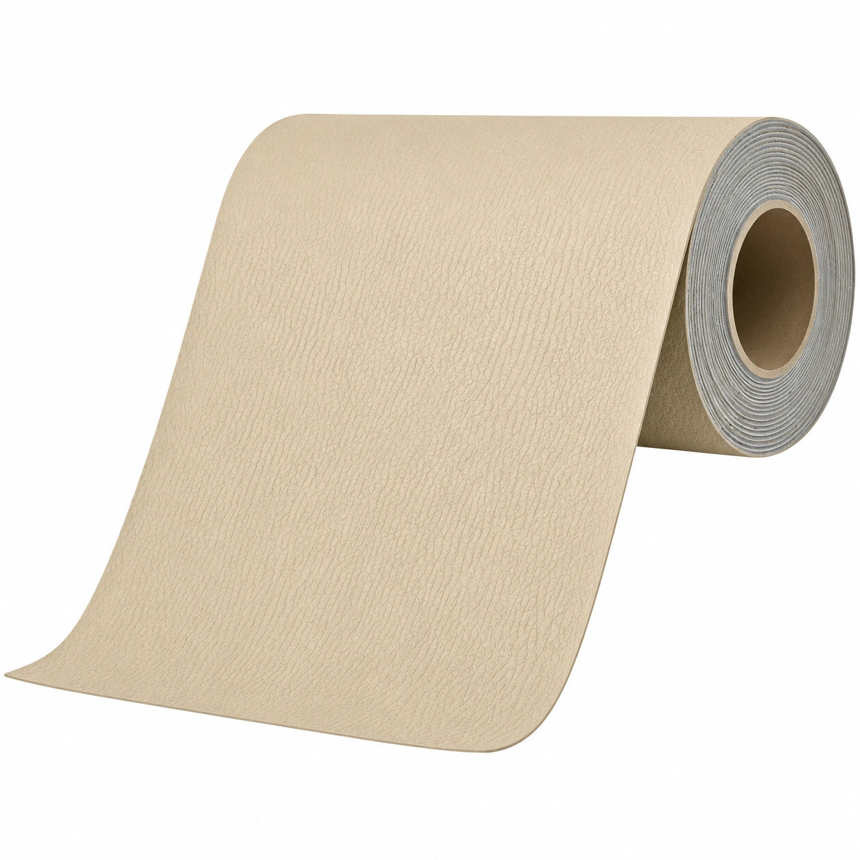 Selbstklebendes Kunstleder-Reparaturset: 10x200cm Beige für Auto, Sofa, Jacken & Möbel