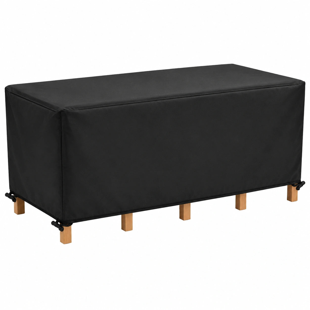 Wasserdichte Schutzhülle für Gartenmöbel 125x75x65 cm - Robustes 420D Oxford Gewebe, Rechteckige Abdeckplane für Winterfestigkeit